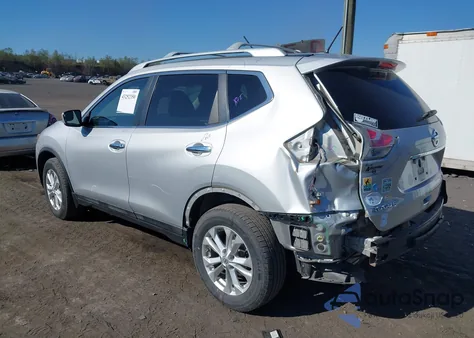 2015 Nissan Rogue Sv z USA, uszkodzony, nr VIN 5N1AT2MVXFC829223